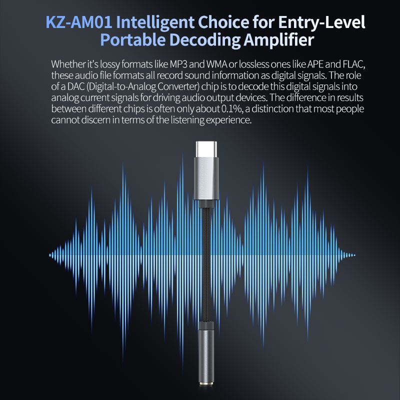 KZ AM01 Type-C to 3.5mm Audio  - đánh giá và giá Audio Dac