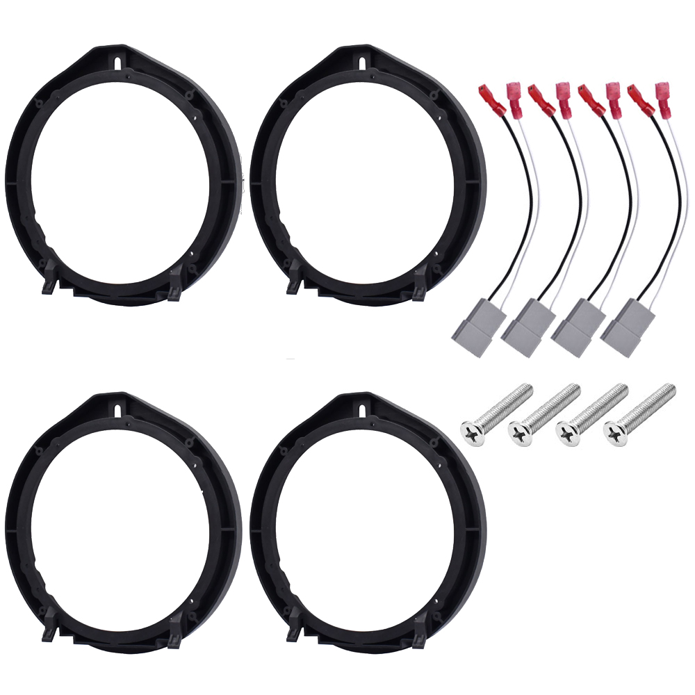 2pair 6.5inch Car Door Speaker - đánh giá và giá Audio Jumper Wire