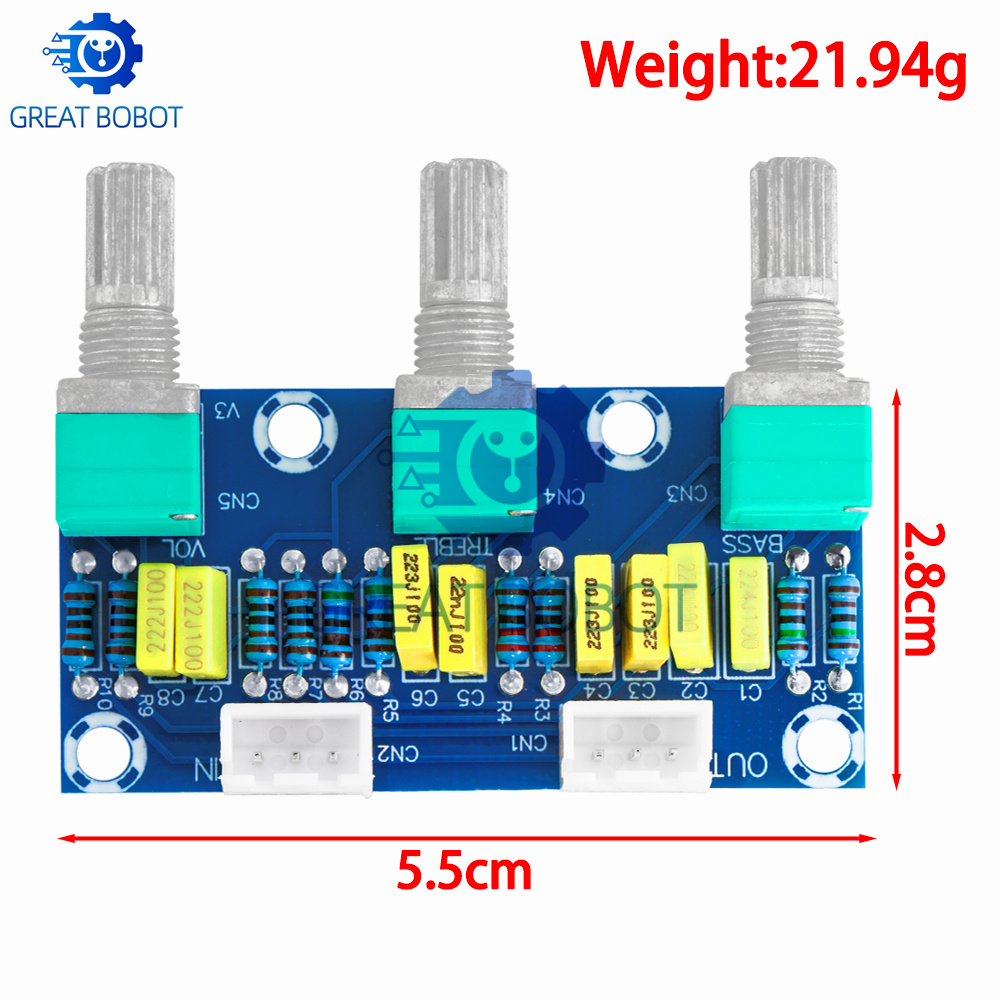 BS XH-M802 Passive Tone Board  - đánh giá và giá Passive Preamp