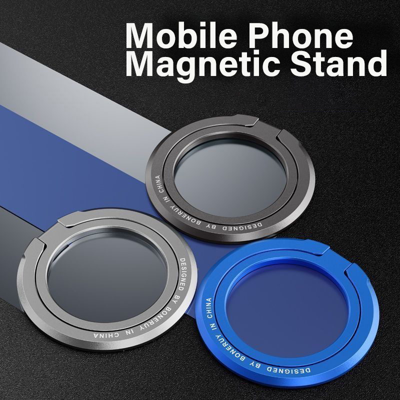Magnetic Phone Ring Holder Sta - đánh giá và giá Knob Aluminum