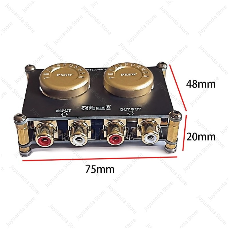 AV103 Audio Isolator Step-up T - đánh giá và giá Passive Preamp