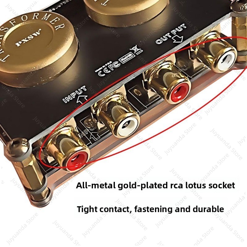 AV103 Audio Isolator Step-up T - đánh giá và giá Passive Preamp