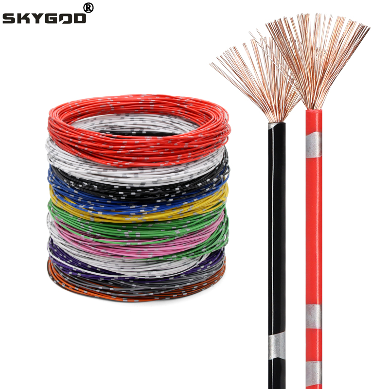 2~50m AVSS Car Wire PVC Insula - đánh giá và giá Audio Jumper Wire