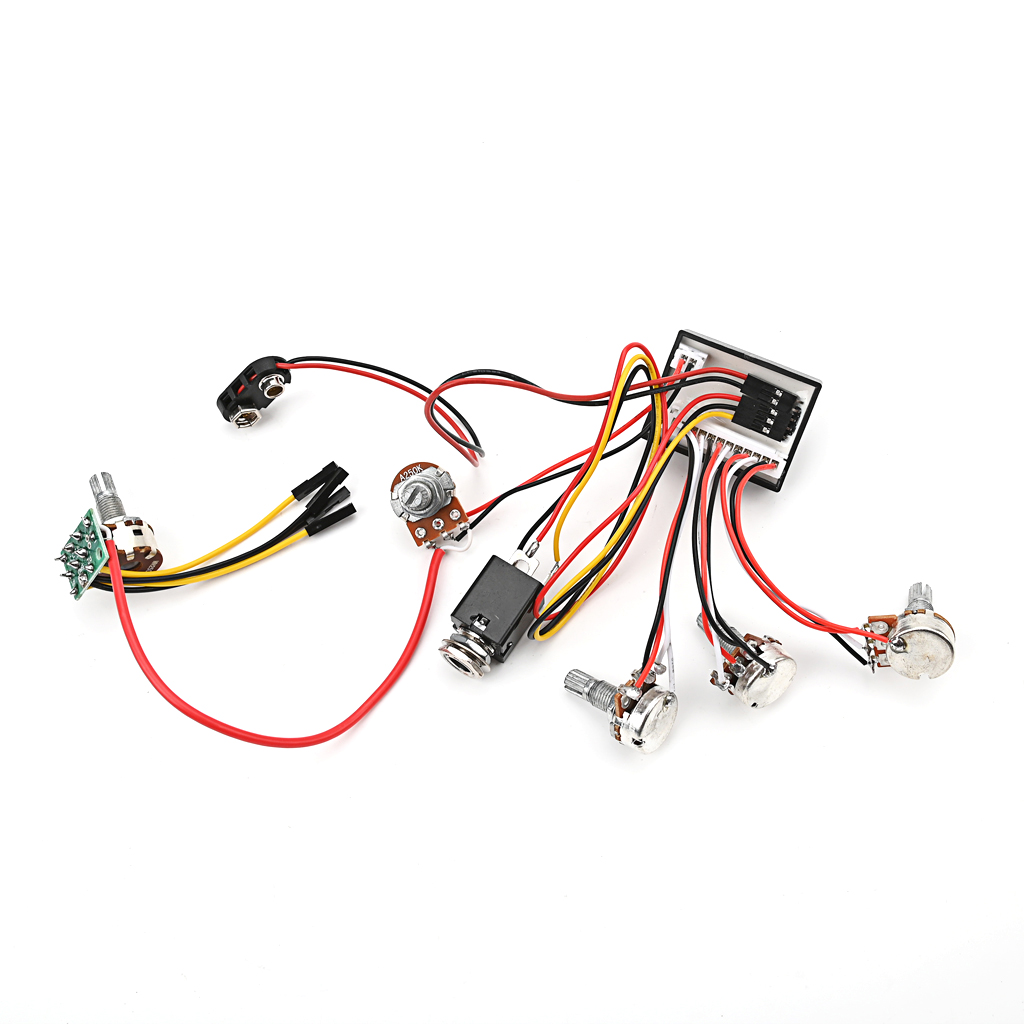 Pre-wired 3 Band Active Bass C - đánh giá và giá Passive Preamp