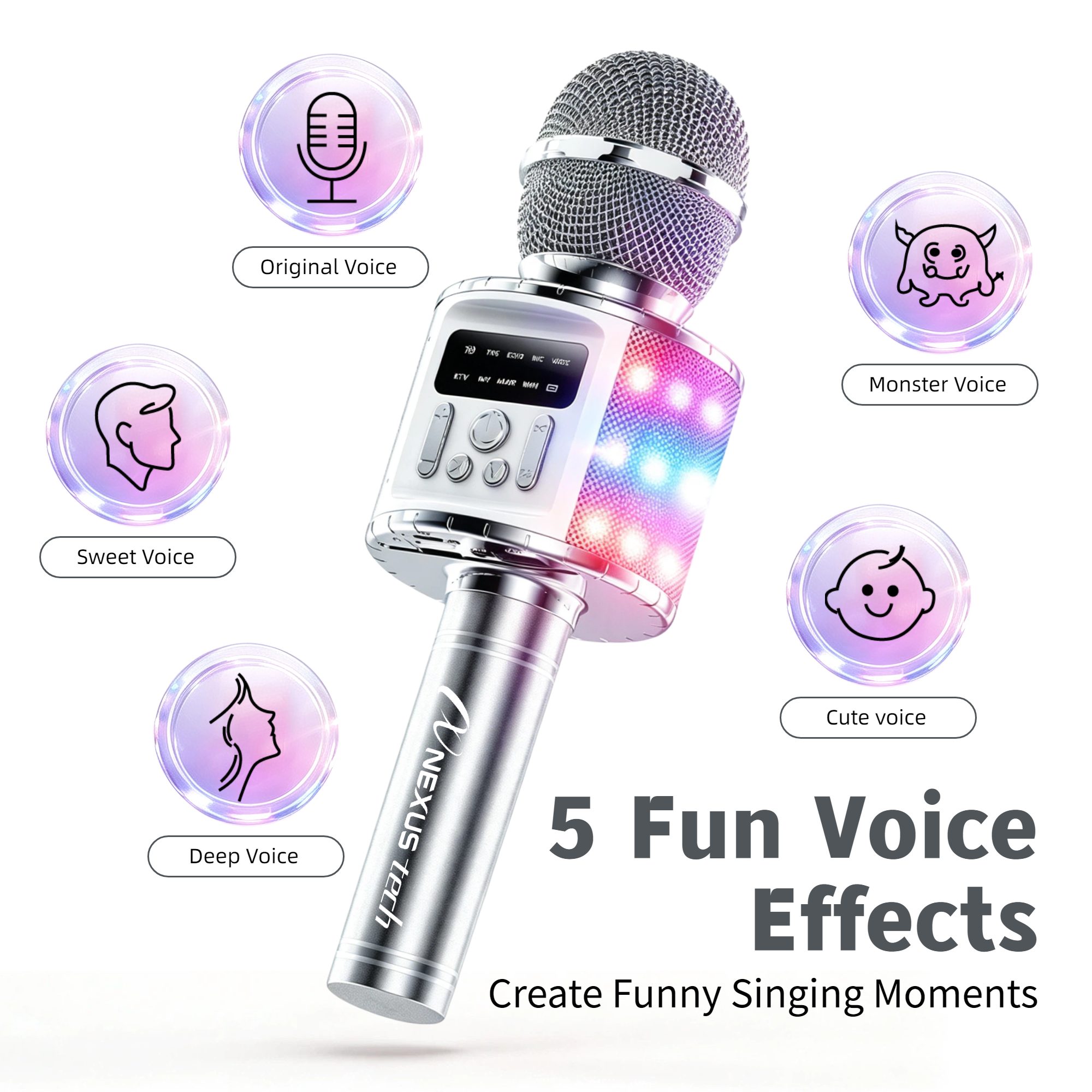 Halloween Karaoke Microphone W - đánh giá và giá Microphone Capsule