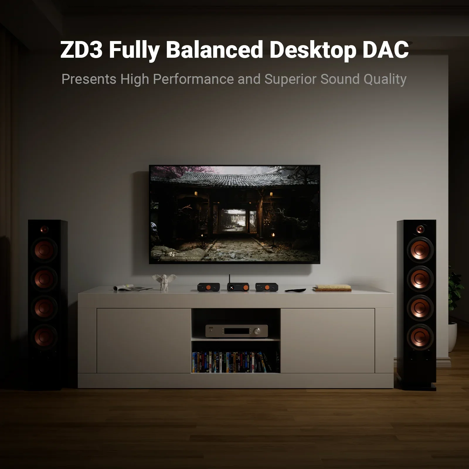 Fosi Audio ZD3 Blue Fully Bala - đánh giá và giá Audio Dac