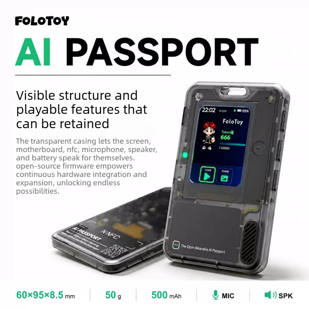 FoloToy AI PASSPORT Electronic - đánh giá và giá Diy Speaker