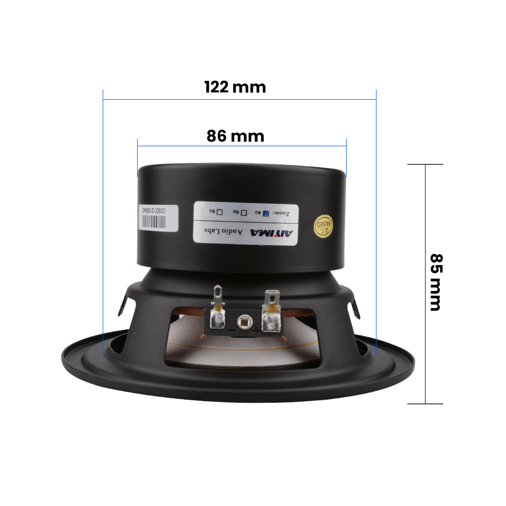 AIYIMA 1Pcs 5.25 Inch Subwoofe - đánh giá và giá Es9018 Dac