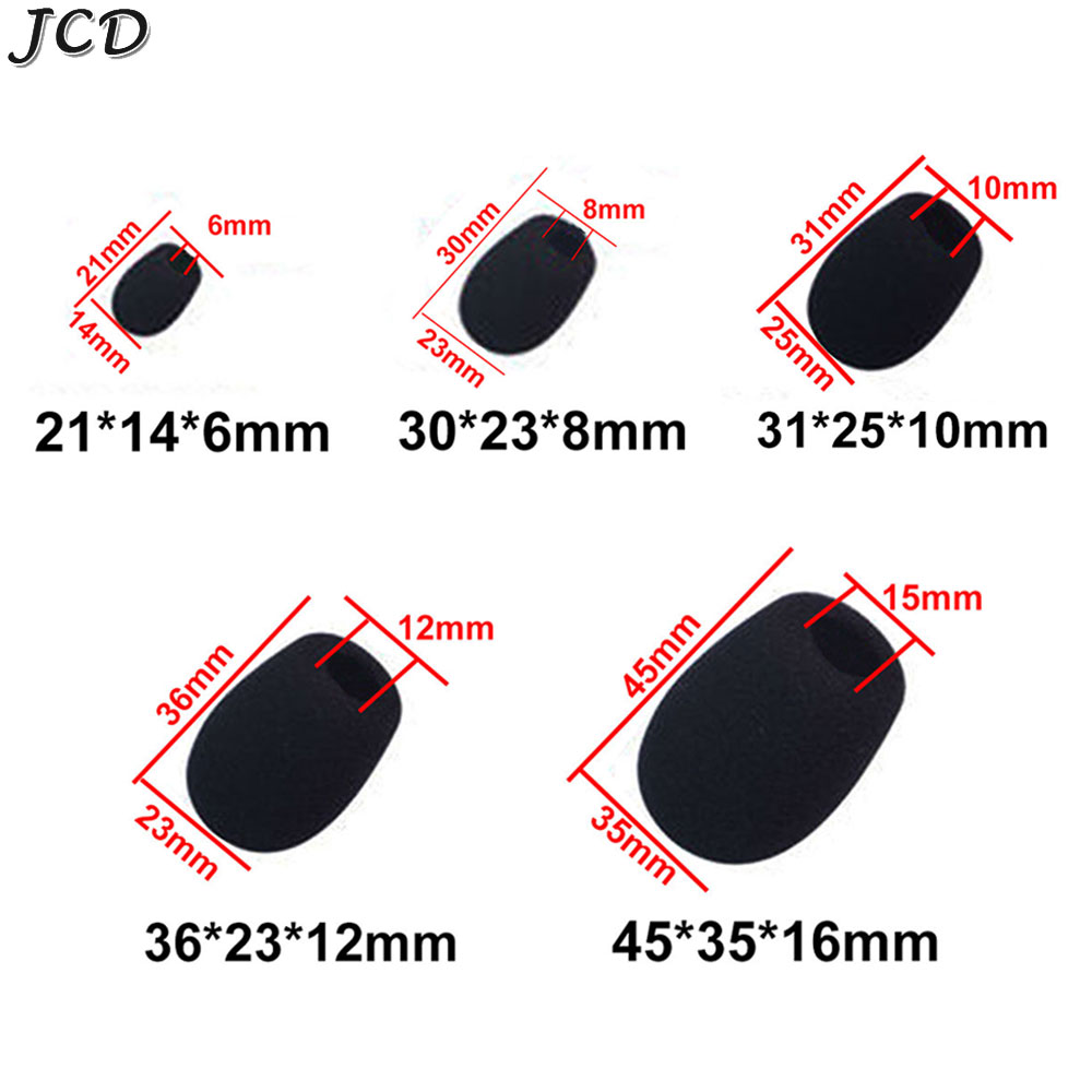 JCD Foam Mini Microphone Cover - đánh giá và giá Microphone Capsule