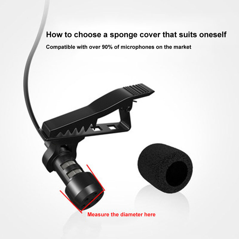 JCD Foam Mini Microphone Cover - đánh giá và giá Microphone Capsule