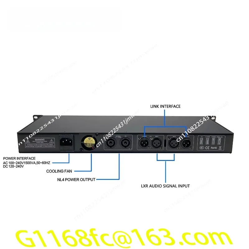Power Amplifier 1000W X 2 (8 O - đánh giá và giá Class D Amplifier